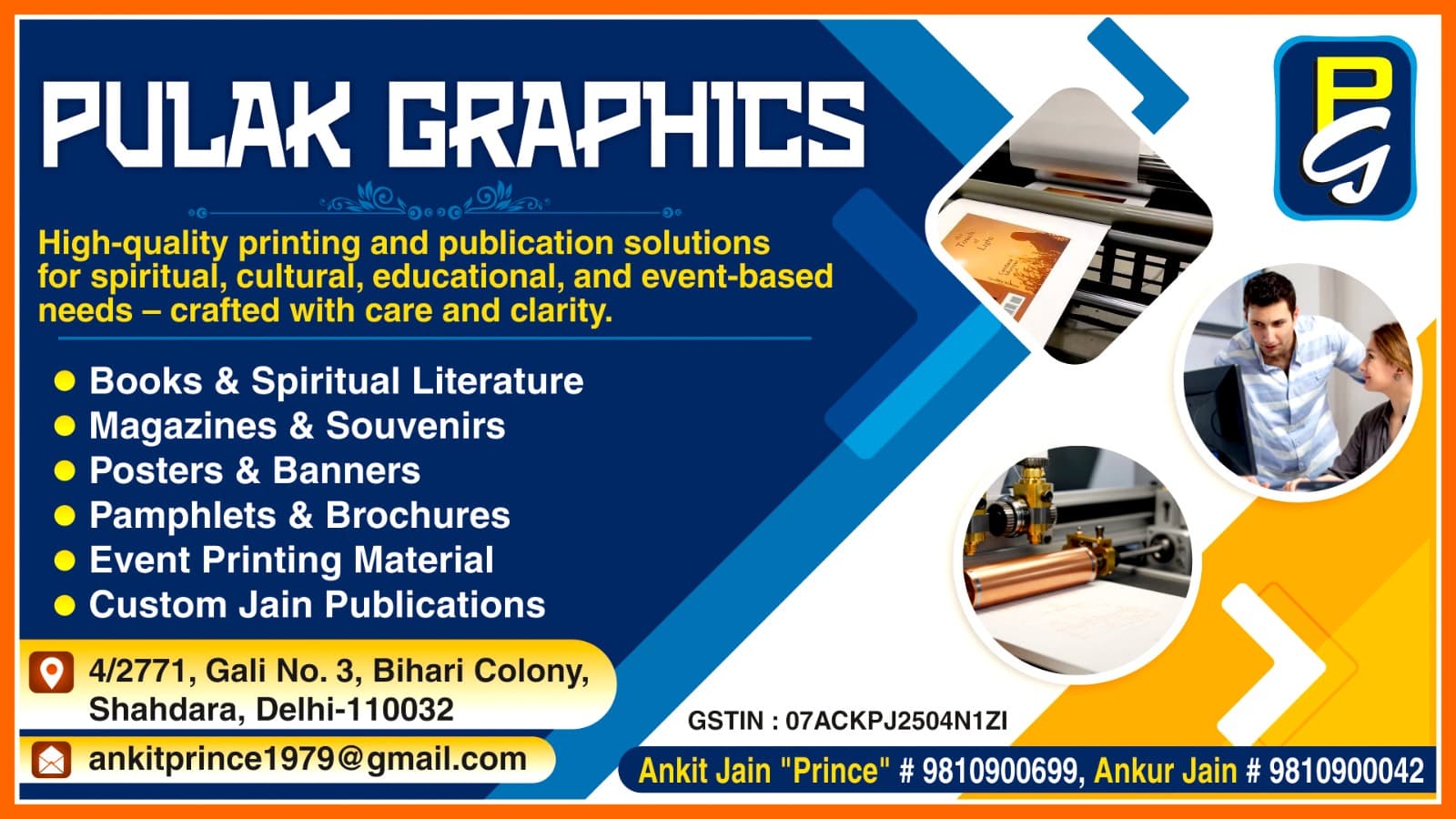 Pulak Graphics – Printing & Publication